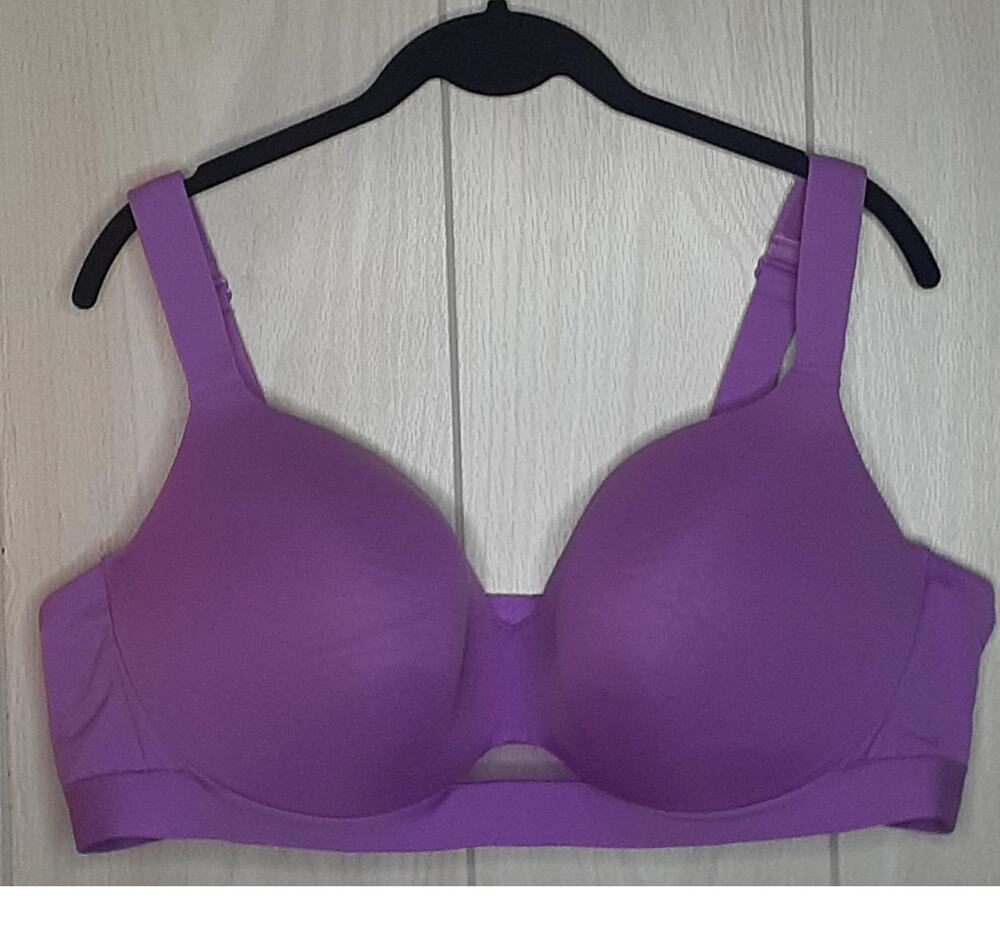 Ladies Cacique Magenta Bliss Lightly Lined Balconette Bra Size 44DD